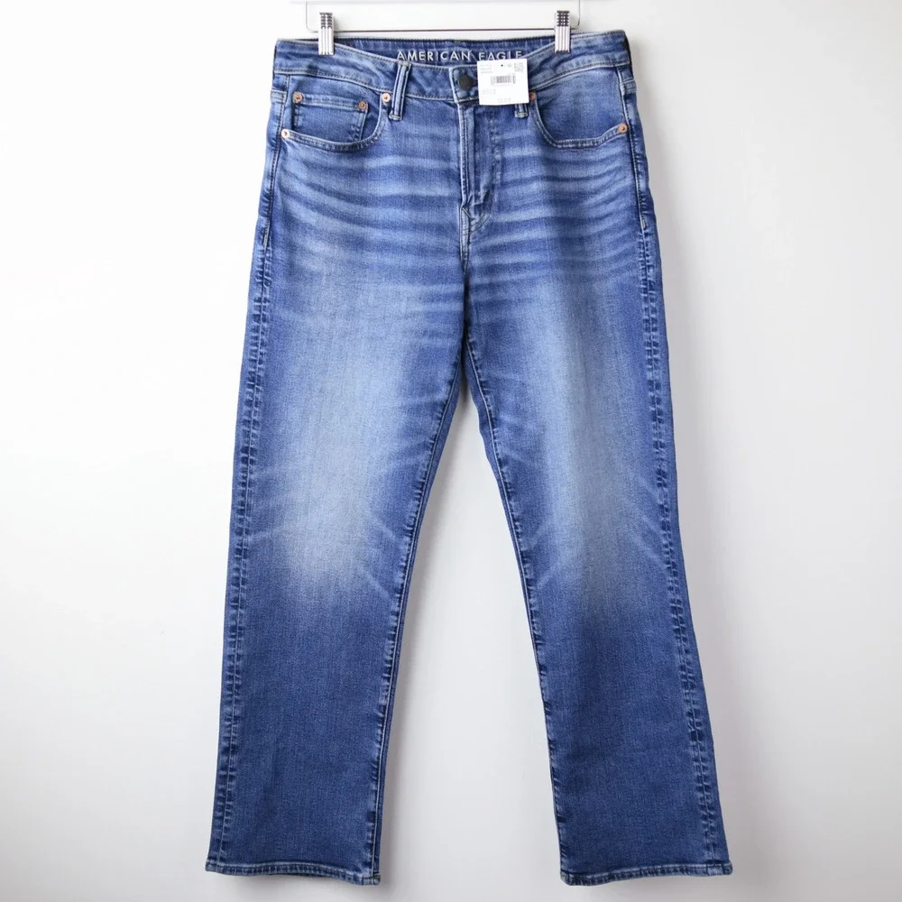 American Eagle AirFlex+ Original Bootcut Jeans Mens 32x30 NEW WITH TAGS